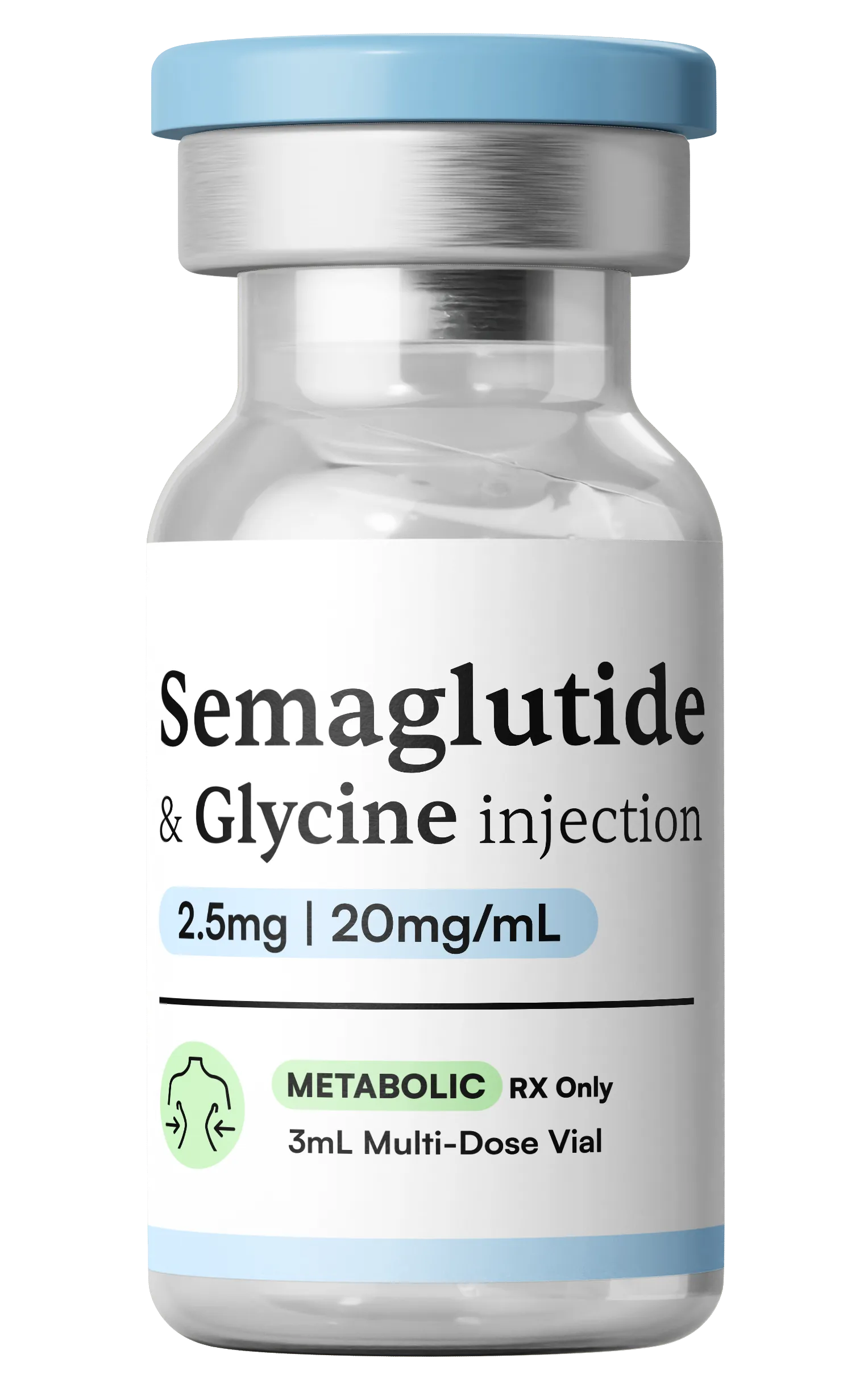 NewSelf Semaglutide Plus compounded GLP-1 injection with B12 Glycine — clean product shot