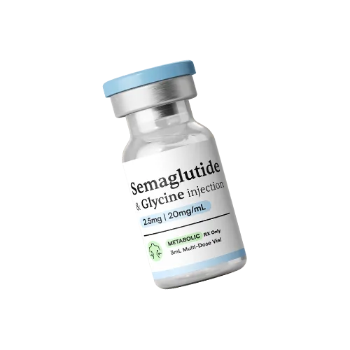 NewSelf Semaglutide Plus compounded GLP-1 injection vial with B12