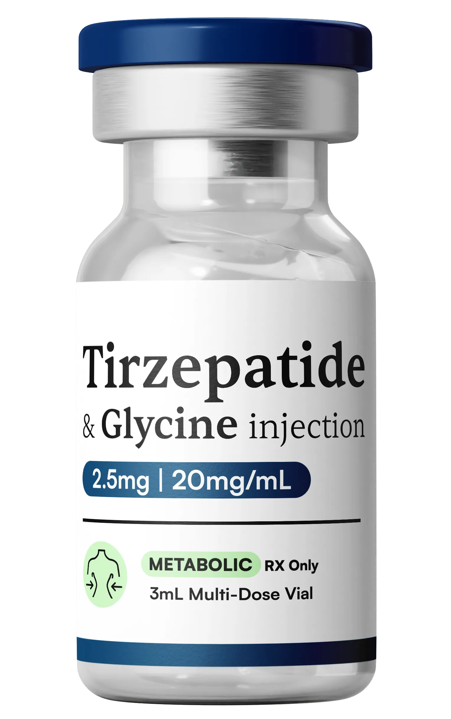 Tirzepatide Plus compounded GLP-1 GIP injection with B6 Glycine